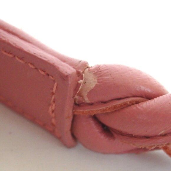 Authentic Bottega Veneta Intrecciato belt leather [Used] main image 11